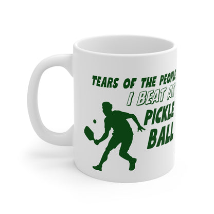 Funny Pickleball Player Tears Mug