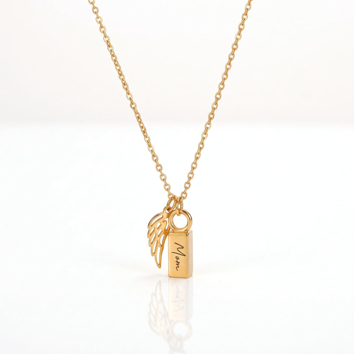 personalized tiny urn necklace for pet ashes