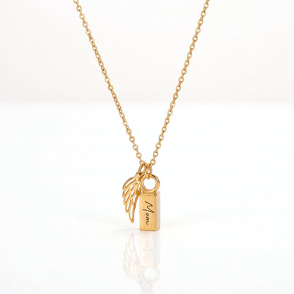 personalized tiny urn necklace for pet ashes