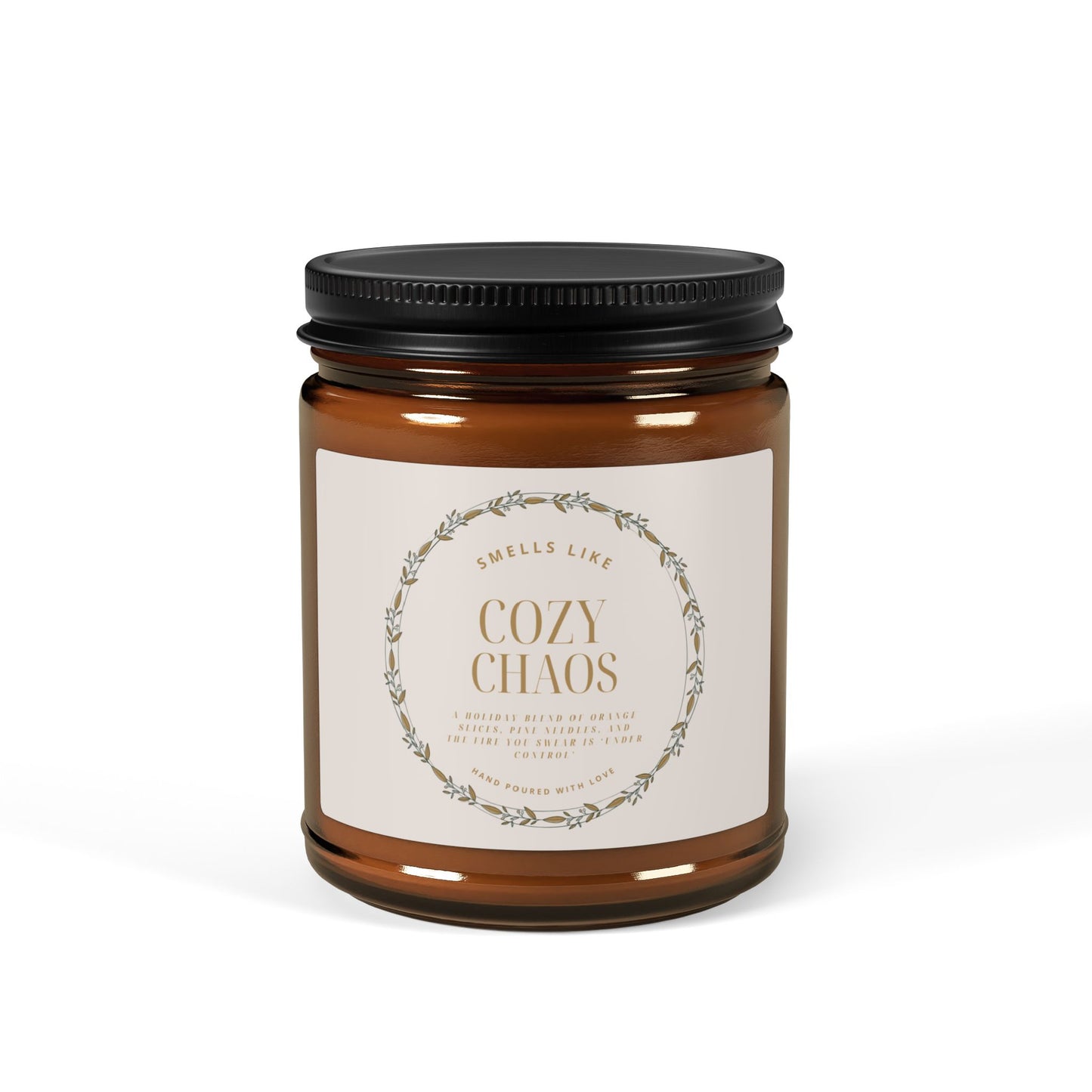 Cozy Chaos Scented Candle - 4oz and 9oz Soy Candle
