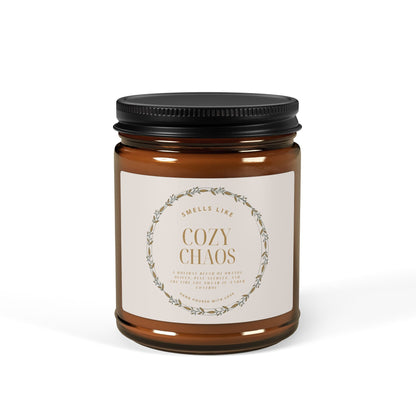 Cozy Chaos Scented Candle - 4oz and 9oz Soy Candle