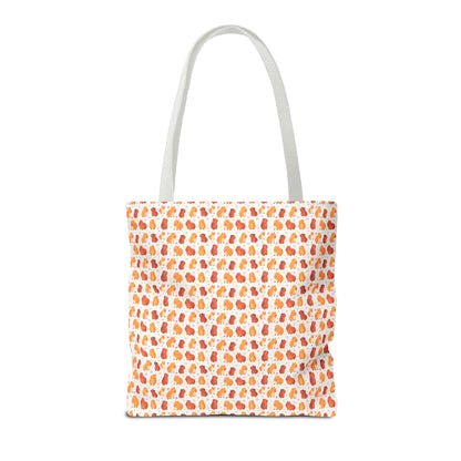 Chibi Kawaii Capybara Printed Tote Bag