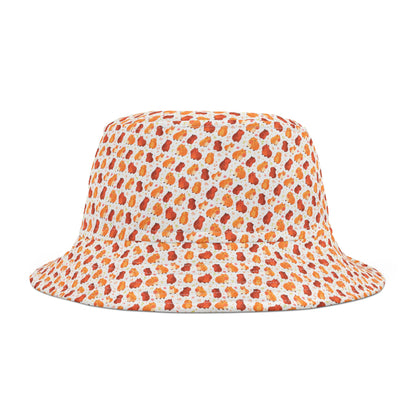 Capybaras  Kawaii Chibi Style Bucket Hat