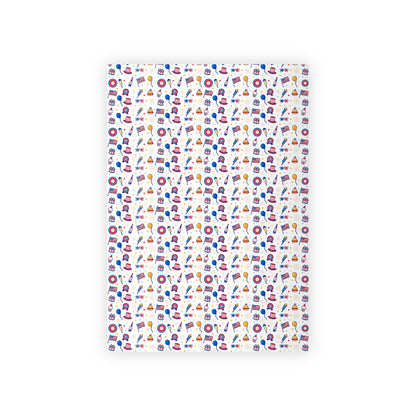 4th of July Print Gift Wrapping Paper Roll