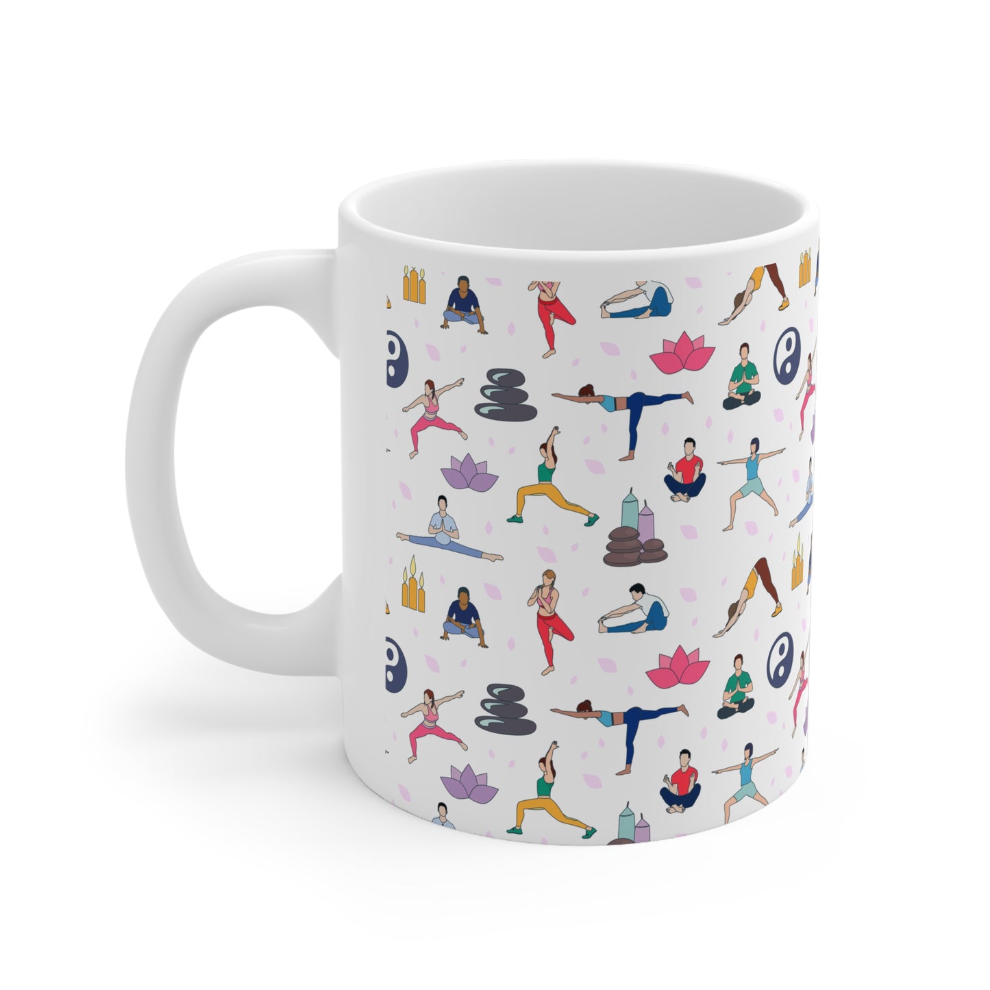 Yoga Print 11oz Ceramic Mug