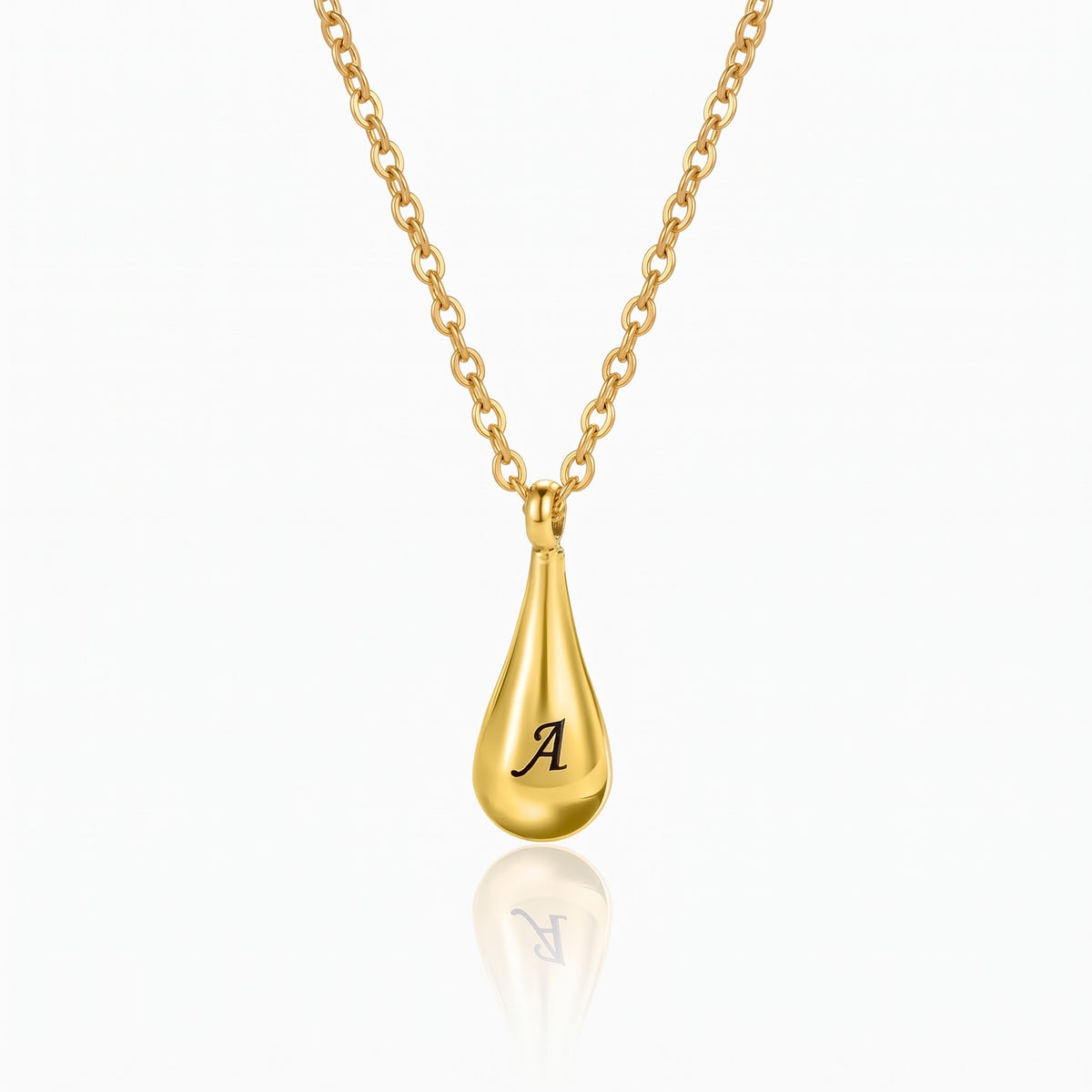 custom tear drop cremation urn necklace tiny teardrop shaped urn necklace with initials for ashes personalized engraved cremation jewelry