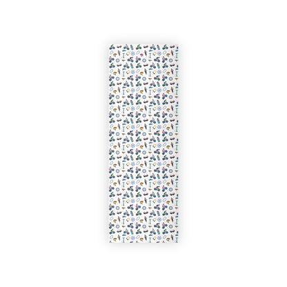 Mountain Biking Print Gift Wrapping Paper Roll