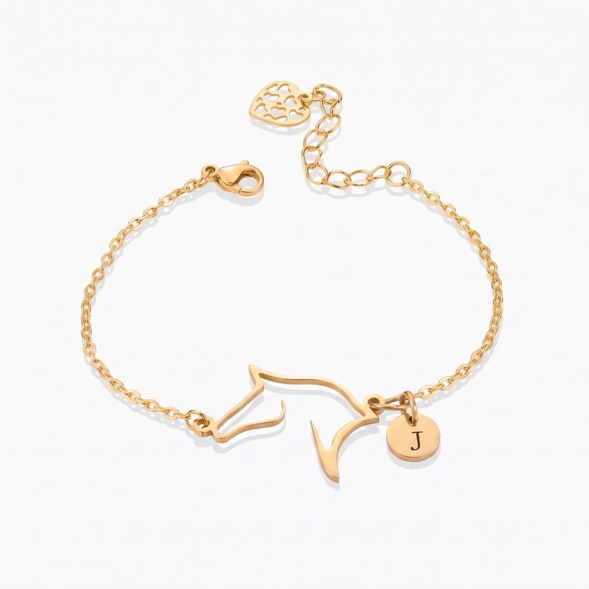 custom initial horse silhouette bracelet personalized horse bracelet with initial charm gift for horse lover rider mom horse jewelry
