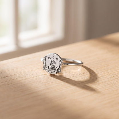 Personalized Pet Portrait Ring photo 7