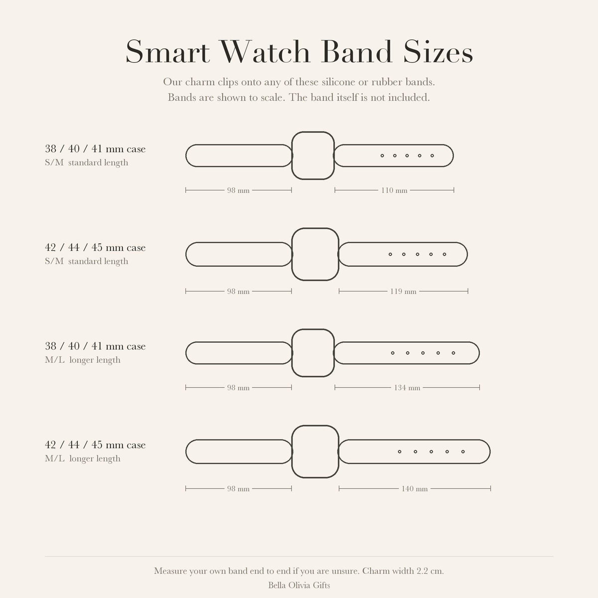 Personalized Enamel Bubble Letter Watch Band Charm photo 11