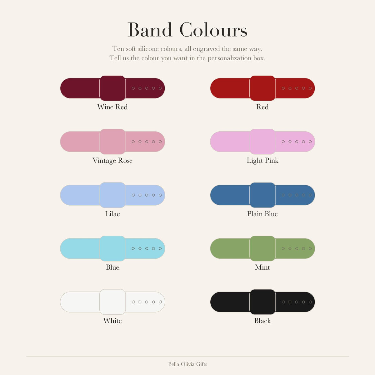 Engraved Medical Alert Silicone Smart Watch Band photo 9