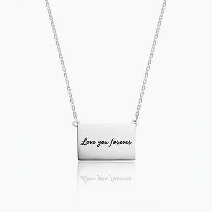 custom engraved sliding photo locket necklace picture holder locket necklace personalized message engraving locket sentimental jewelry