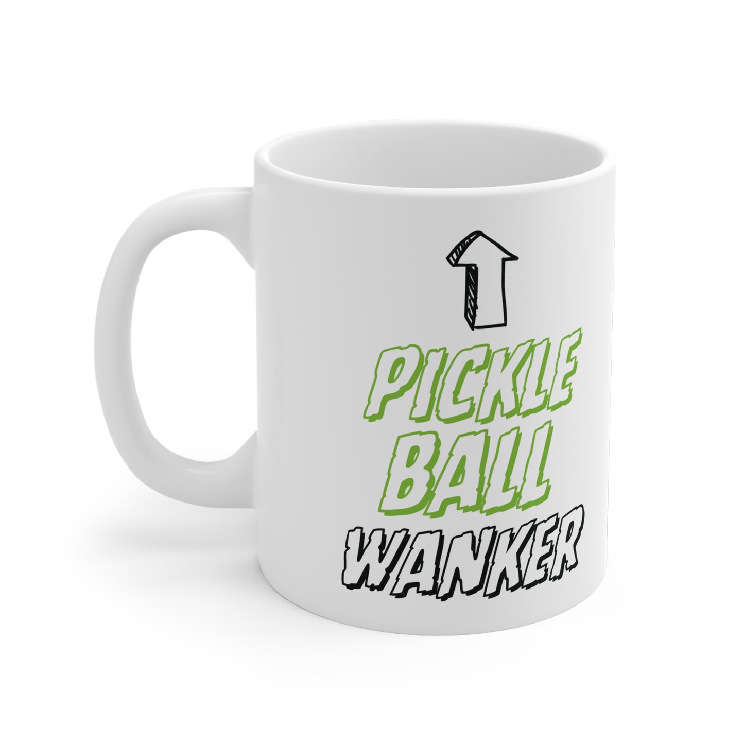 Pickleball Wanker Joke Mug