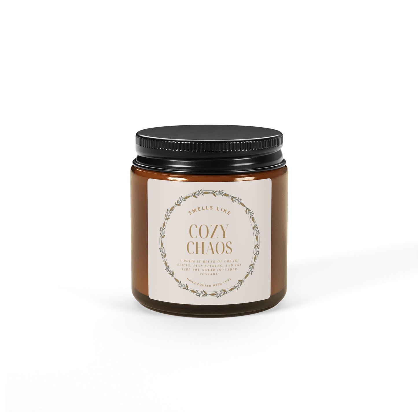 Cozy Chaos Scented Candle - 4oz and 9oz Soy Candle