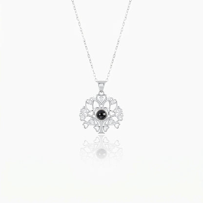 custom photo projection necklace