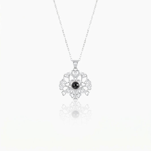 custom photo projection necklace