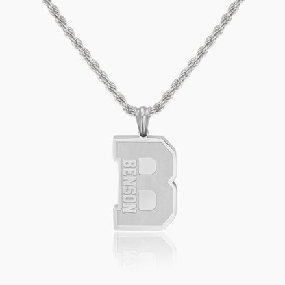 personalized sports necklace