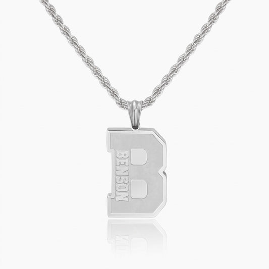 personalized sports necklace