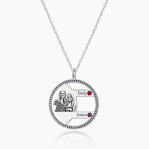 Personalized Family Portrait Necklace