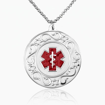 personalized medical alert necklace 1