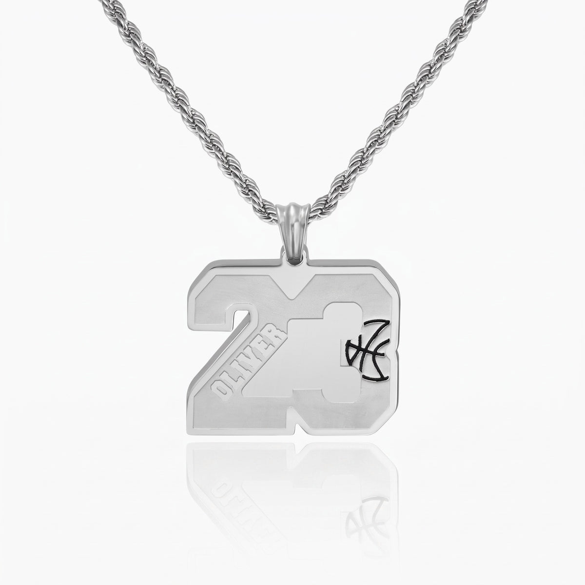 personalized basketball necklace 1