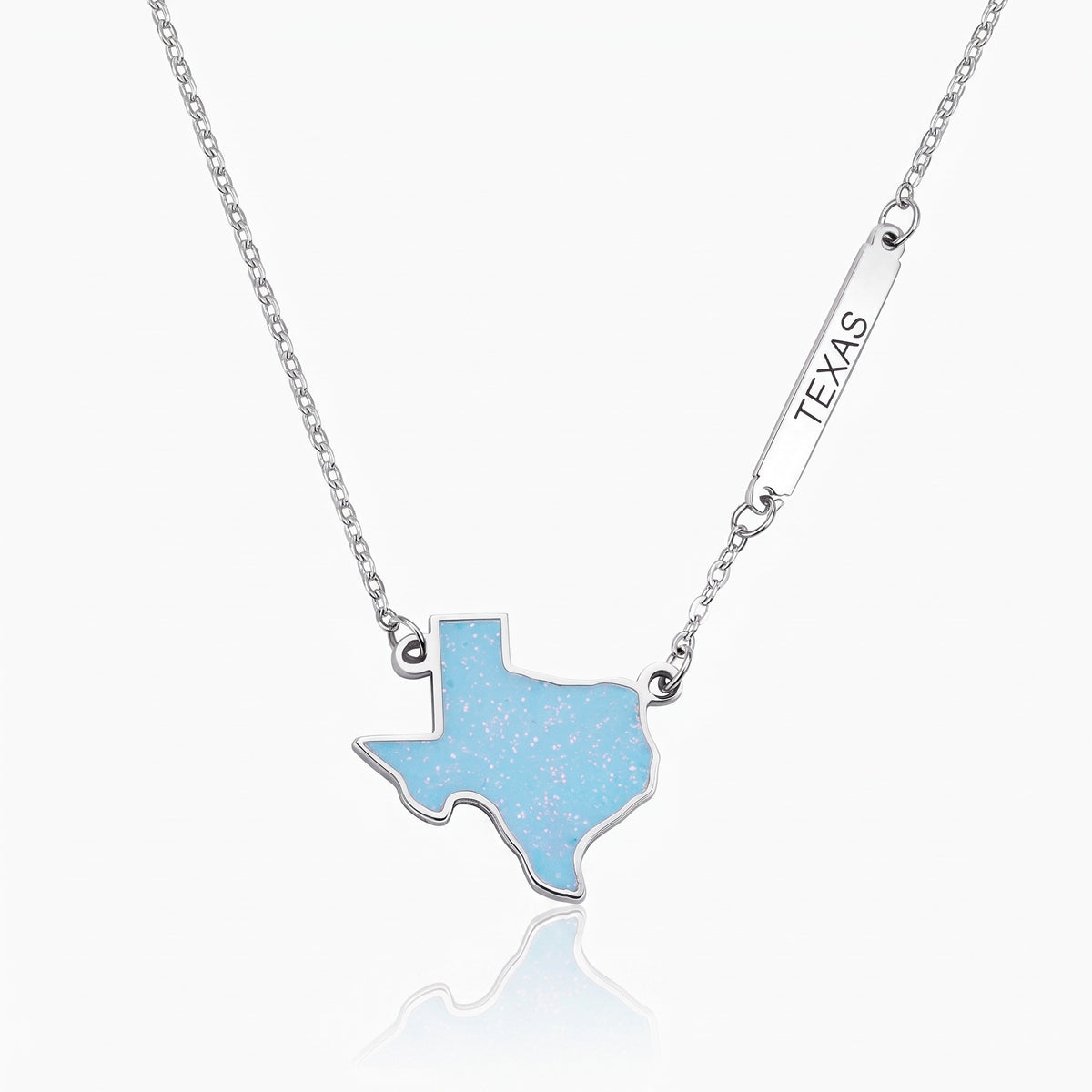 personalized us state name necklace