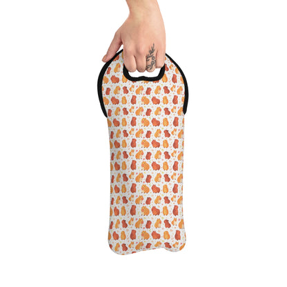 Capybara Wine Tote Bag