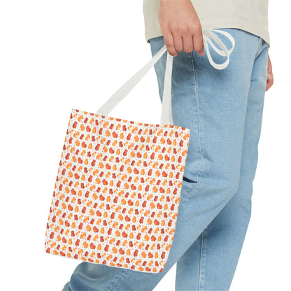 Chibi Kawaii Capybara Printed Tote Bag