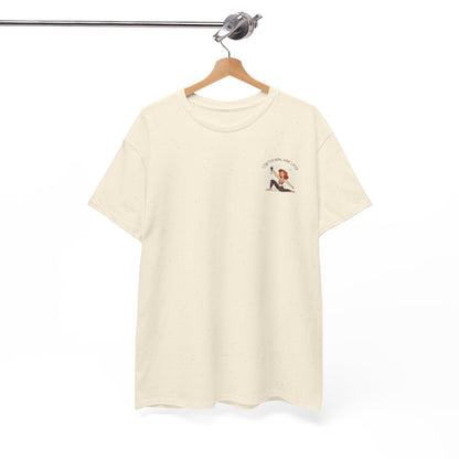 Stretch Now Wine Later Graphic T-Shirt (Ginger)
