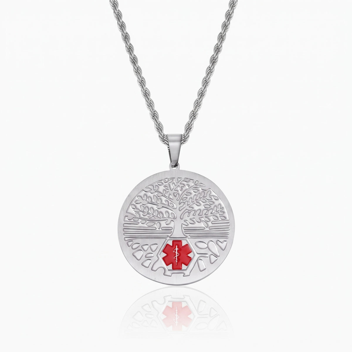 personalized medical alert necklace