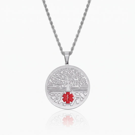 personalized medical alert necklace