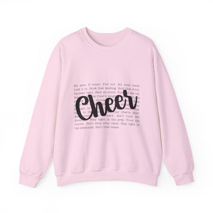 Cheer Motivation Sweatshirt and T-Shirt