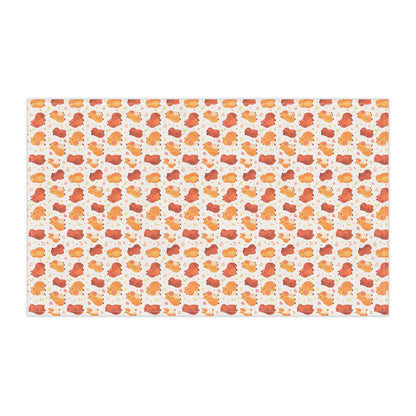 Capybaras Chibi Style Print Tea Kitchen Towel