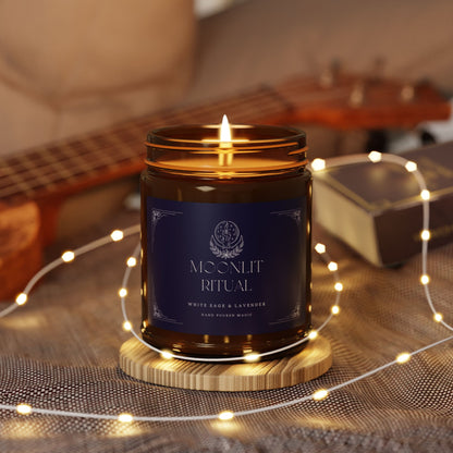 Moonlit Ritual Scented Candle - 4oz and 9oz Soy Wax Candle