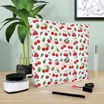 Cherry Print Cotton Cosmetic Bag/Makeup Travel Pouch