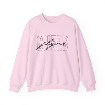 Cheer Flyer Sweatshirt and T-Shirt for Cheerleaders