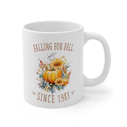 Falling for Fall Custom Year 11oz Ceramic Mug