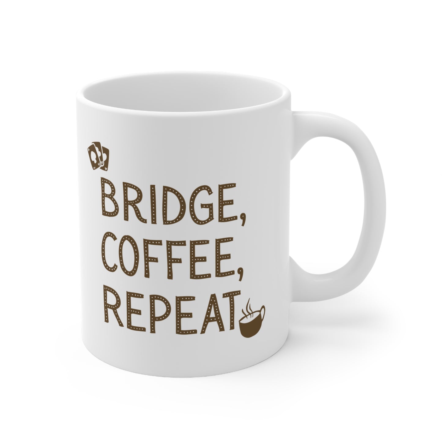 Coffee Bridge Repeat 11oz Ceramic Mug