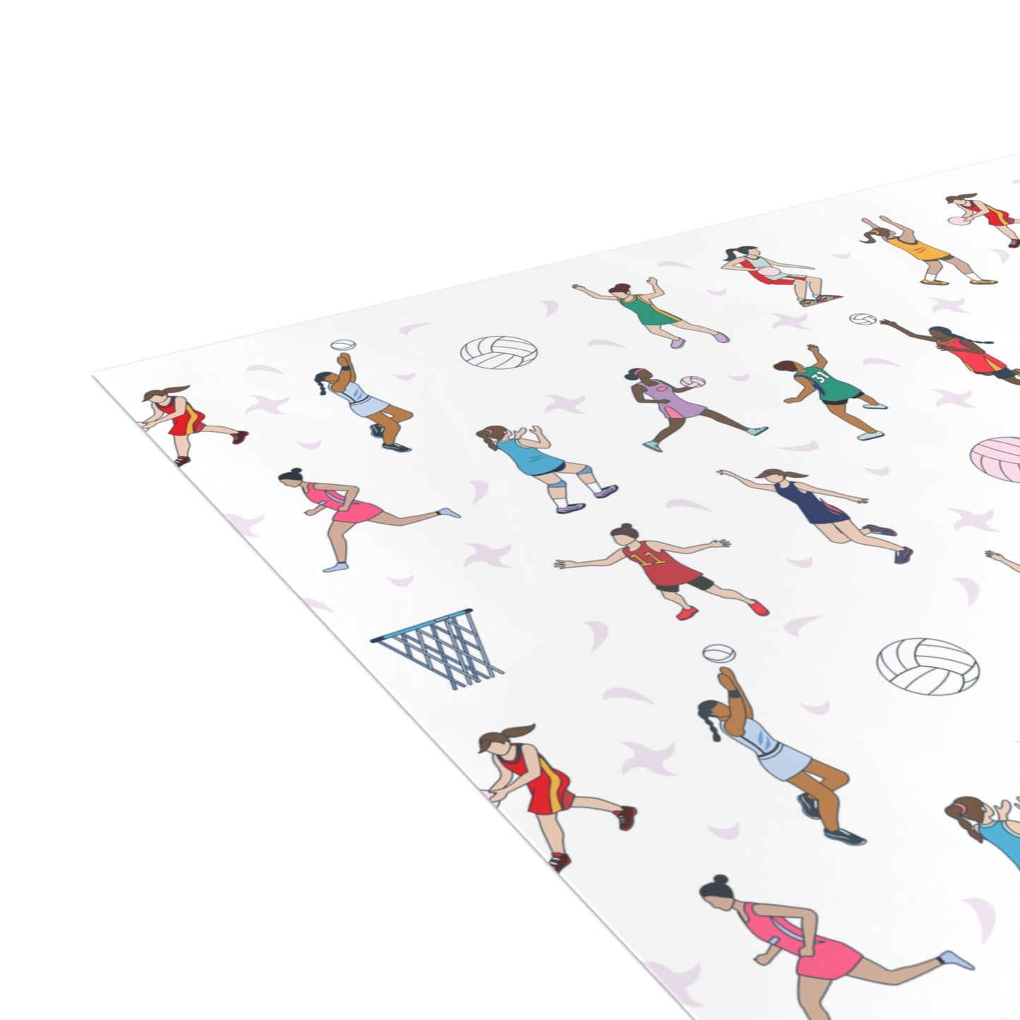 Netball Themed Greeting Cards (1, 10, 30, and 50pcs)