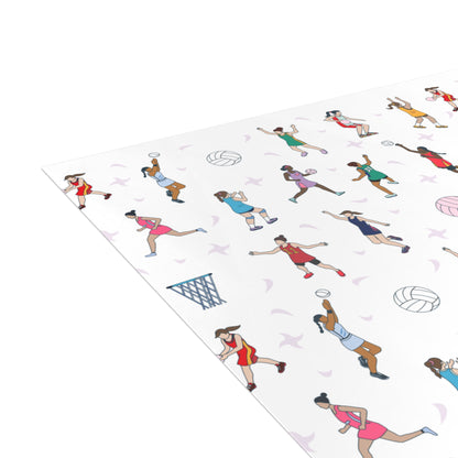 Netball Themed Greeting Cards (1, 10, 30, and 50pcs)