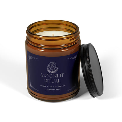 Moonlit Ritual Scented Candle - 4oz and 9oz Soy Wax Candle