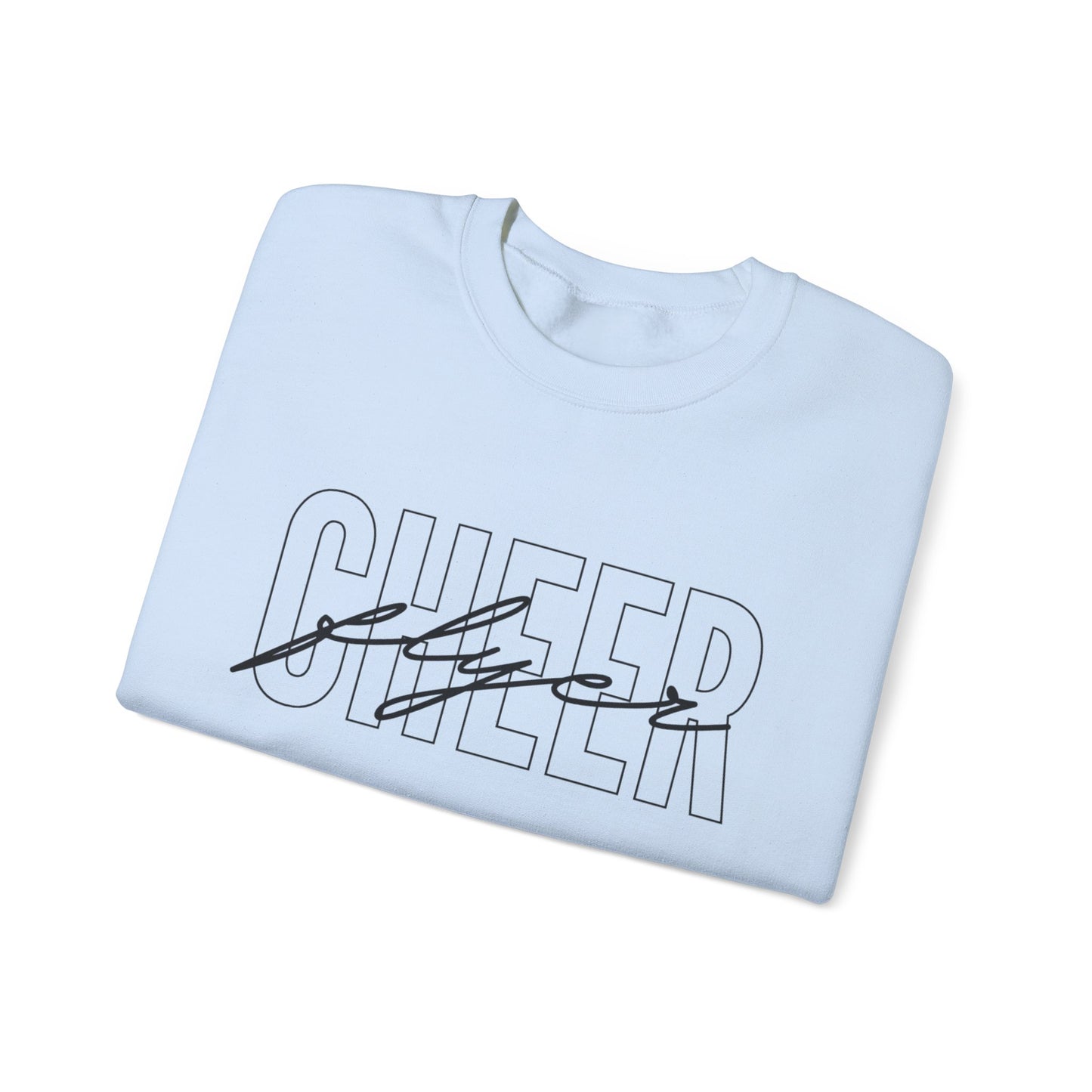 Cheer Flyer Sweatshirt and T-Shirt for Cheerleaders