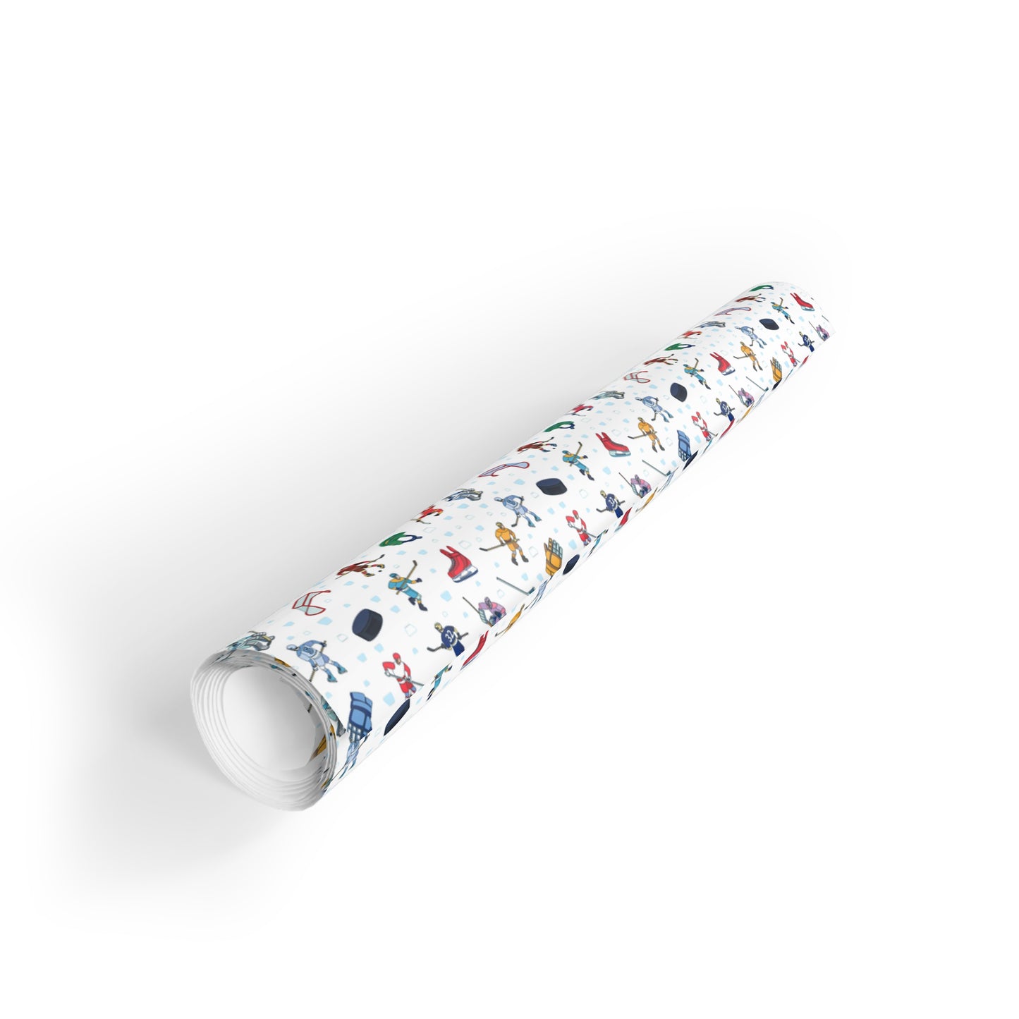 Ice Hockey Print Gift Wrapping Paper Roll