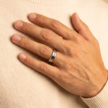 Personalized Promise Ring for Men