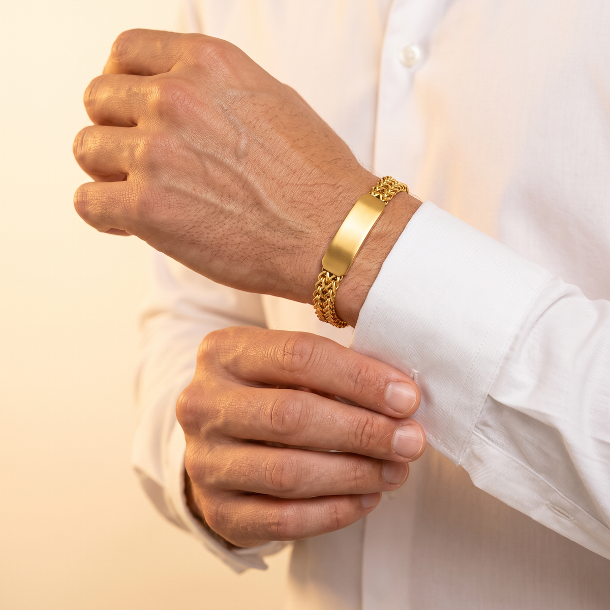 Custom Men's Bar Bracelet