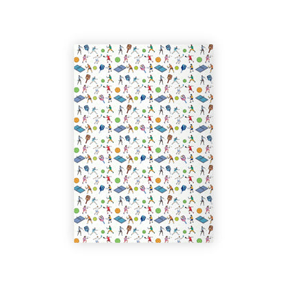 Pickleball Print Gift Wrapping Paper Roll