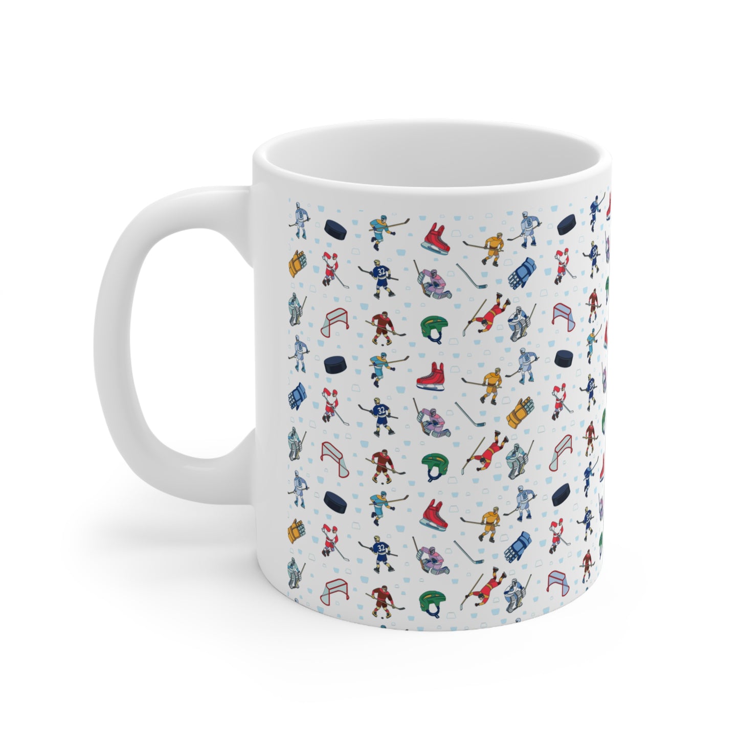 Ice Hockey Print 11oz Ceramic Mug