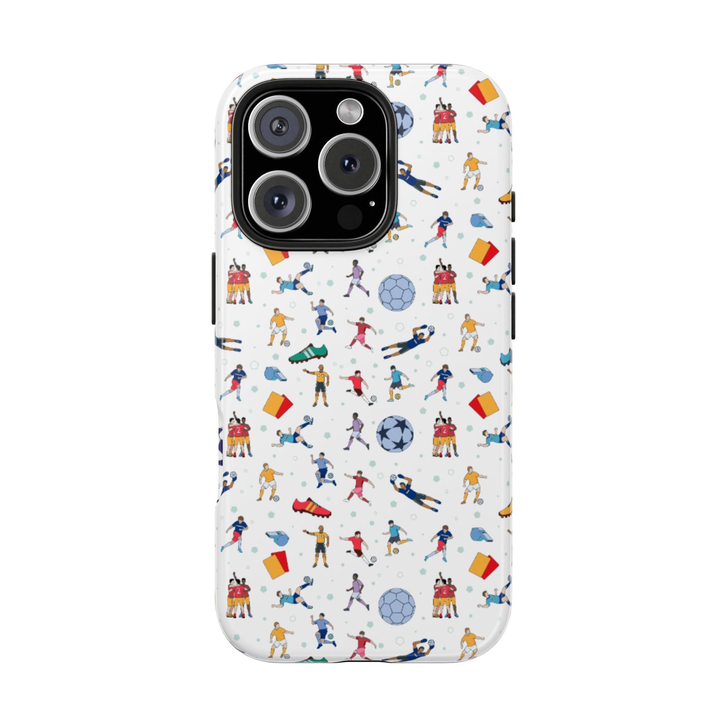 Football Soocer Themed Print Phone Case