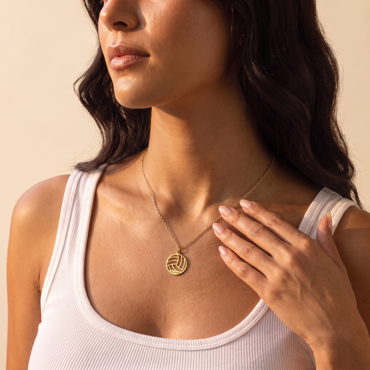 Collana pallavolo personalizzata con nome