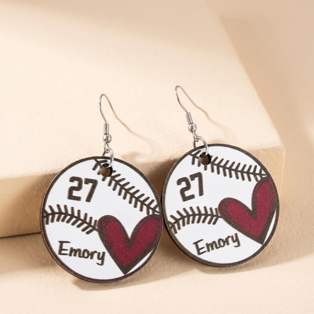 Custom Baseball/Softball Earrings
